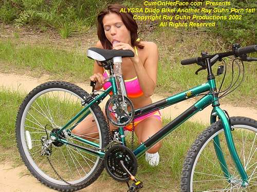 Black Woman On Dildo Bycicle 115