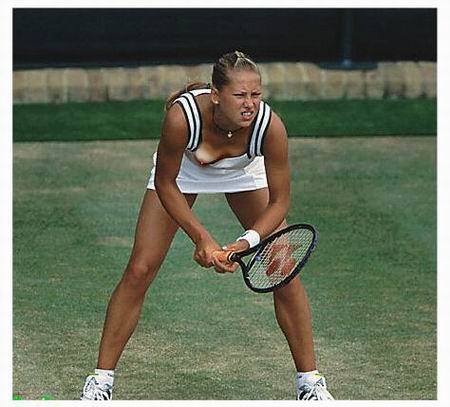 Anna Kournikova Nipple Slip