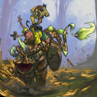 Riding a Teishohorn Puppy by The John Doe