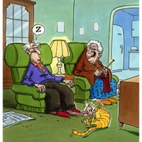 VINTAGE HUSTLER CARTOON