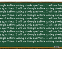 i will ask google before i ask you