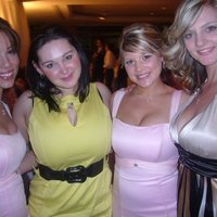 The girls at Lorelles wedding