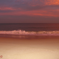 Evening at the beach