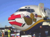 Santa hit a jet