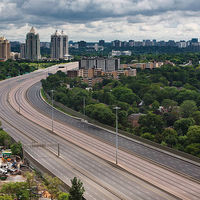 Evacuated Highway 401