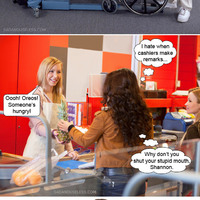 stock photos made into comics