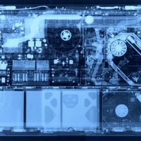 xray of macbook