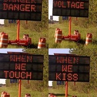 Danger, high voltage
