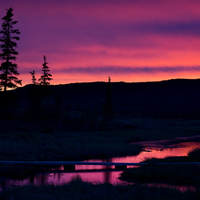 Sunset over the Marsh