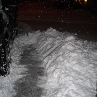 snow...