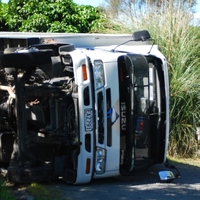 Truck rolled at work today.