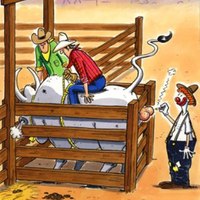VINTAGE HUSTLER CARTOON