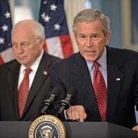 Dick Cheney is a ventriloquist - 700 billion dollars