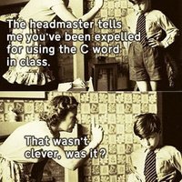 Naughty words