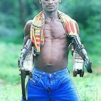 You may be cool, but you will never be dual wielding AK-47s open zipper cool.