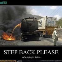 Step back please
