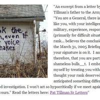 Pat Tillman’s Father To Army General