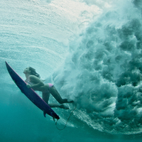 Maya Gabeira won her fifth Billabong XXL Global Big Wave Award