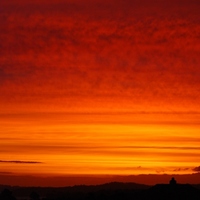 Sunset from my deck tonight