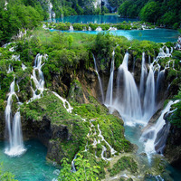 cool waterfall