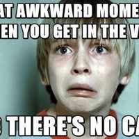 The awkward moment