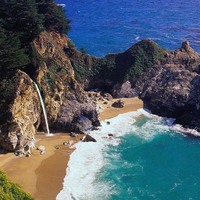 waterfalls and the ocean,you can't go wrong!