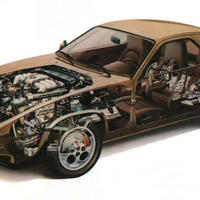 Porsche's V8 from the 80's