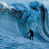 Now that's one ugly wave...