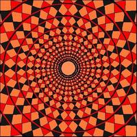 Spiral circles illusion...