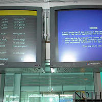 Windows departure board...