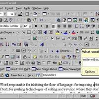 MS word for blondes...