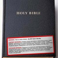 Bible Warning Label...