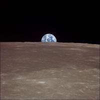 Earth over Moon...
