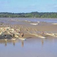 River waves...