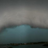 Cloud vortex...