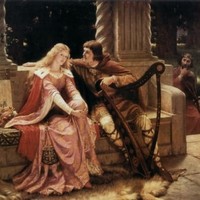 Tristan & Isolde by Edmund Blair-Leighton (1853 - 1922)