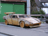 Wooden sports car