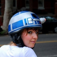 Space age helmet?