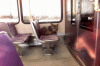 You never know who you'll see on the subway.