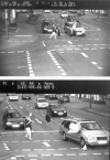 The red light means DON'T WALK.