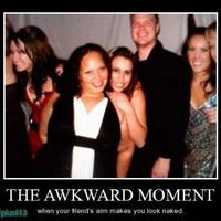 The awkward moment