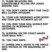 WAYS TO TELL YOUR OLD