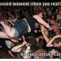 The awkward moment