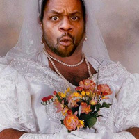 Bride Niggahead ties the knot.