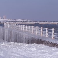 winter in constanta/ romania