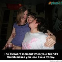 The awkward moment