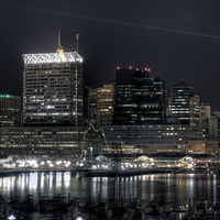 Night Time In The Big City .