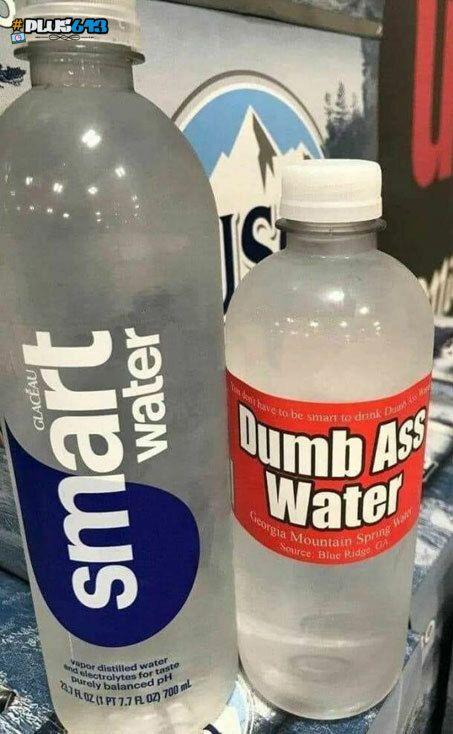 I'll take some mildly intelligent water