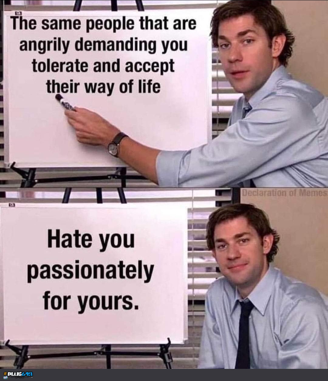 So much hate...