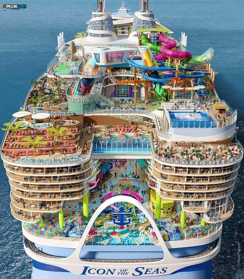 Icon of the Seas, will be the largest cruise ship in the world.